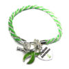 Lymphoma rope style bracelet